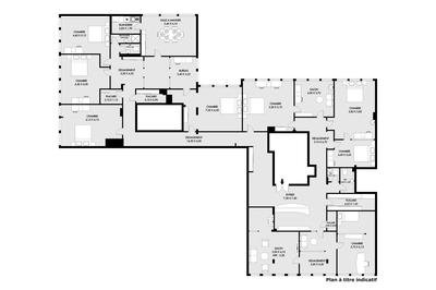 Appartement - 371 m² - 12 pièces