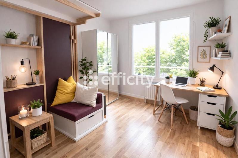 Appartement - 21 m² - 1 pièce