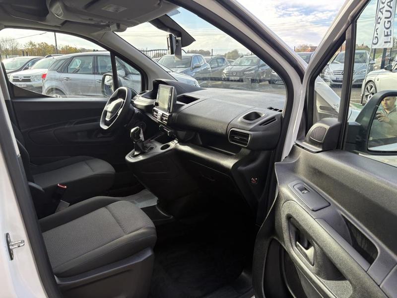 Peugeot Partner Long Xl Bhdi 100 s&amp;S Asphalt - Interieur Inox