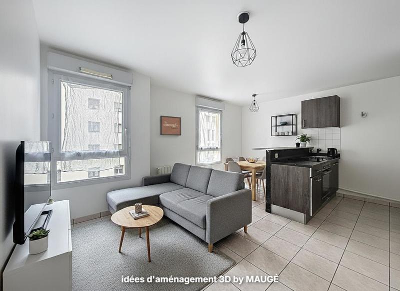 Appartement - 45 m² - 2 pièces