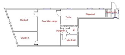 Appartement - 53 m² - 3 pièces