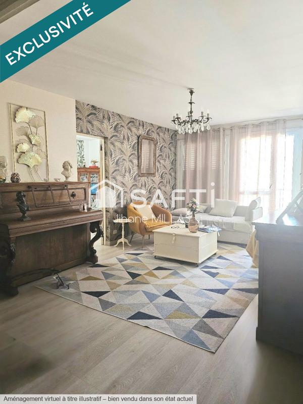 Appartement - 69 m² - 3 pièces