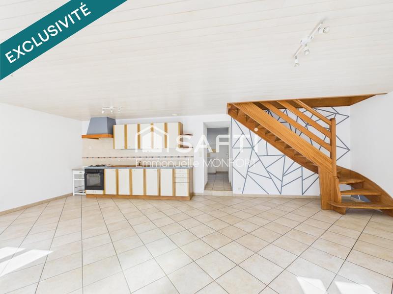 Maison - 80 m² - 3 pièces