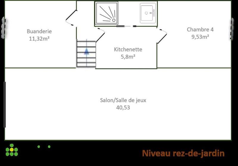Pavillon - 170 m² - 6 pièces