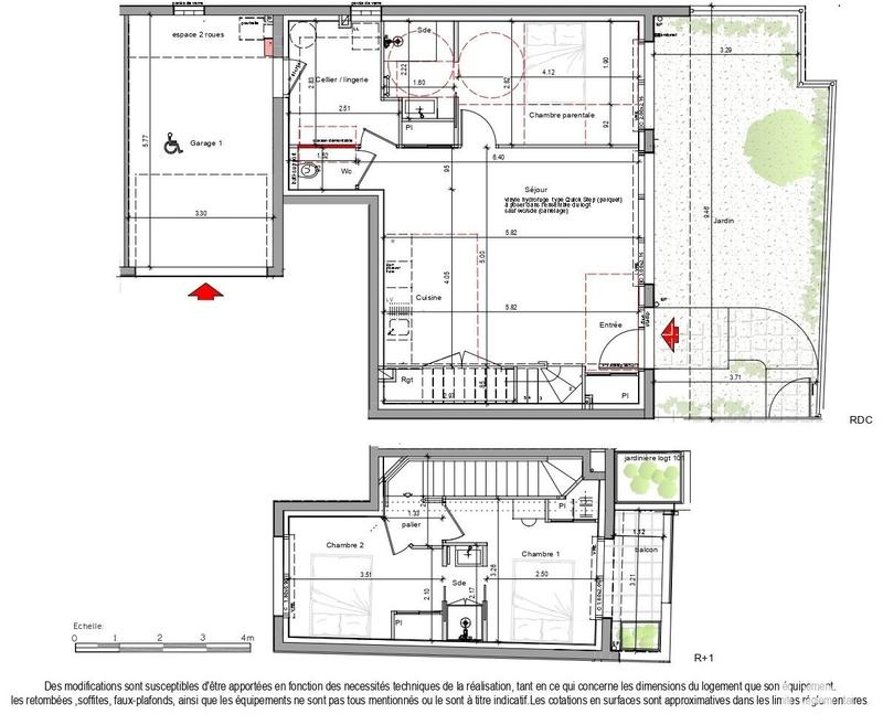 Appartement - 77 m² - 4 pièces