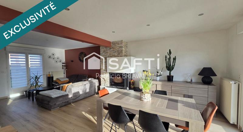 Maison - 122 m² - 8 pièces