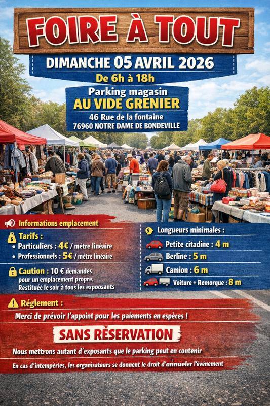 Grande foire à tout