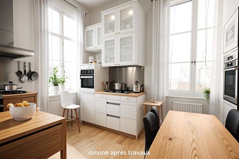 Appartement - 90 m² - 3 pièces