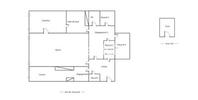 Appartement - 68 m² - 3 pièces