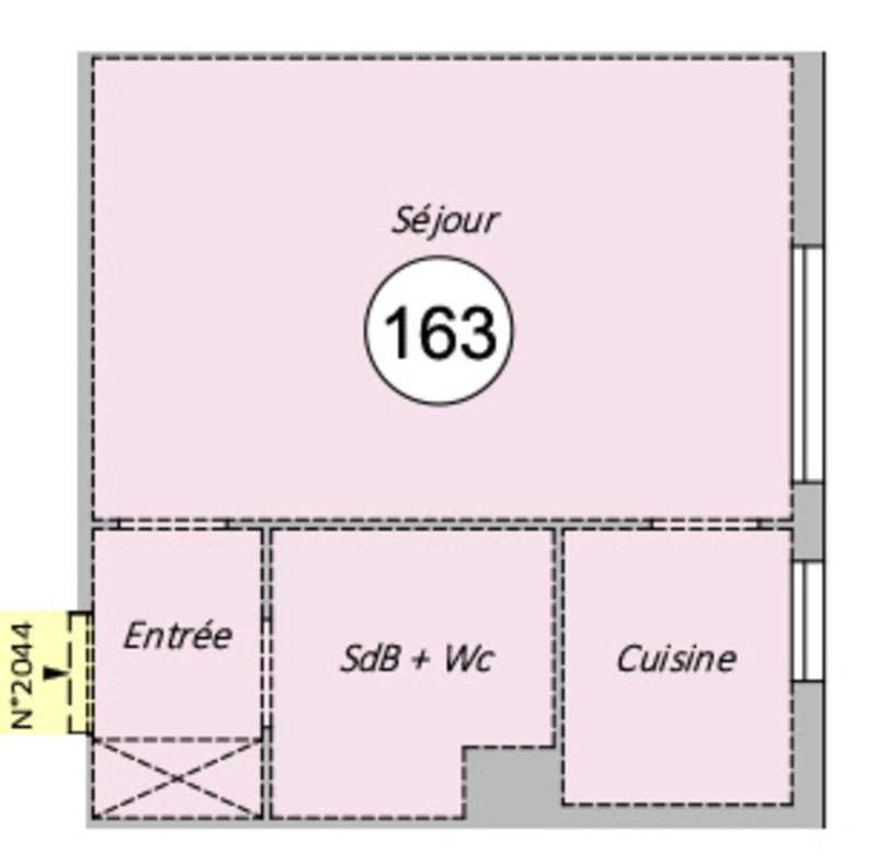 Appartement - 27 m² - 1 pièce