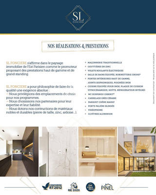 Appartement - 31 m² - 1 pièce