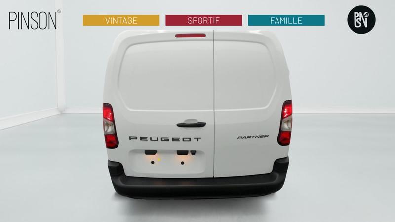 Peugeot Partner Fourgon Xl 950 Kg Bluehdi 130 s Eat8