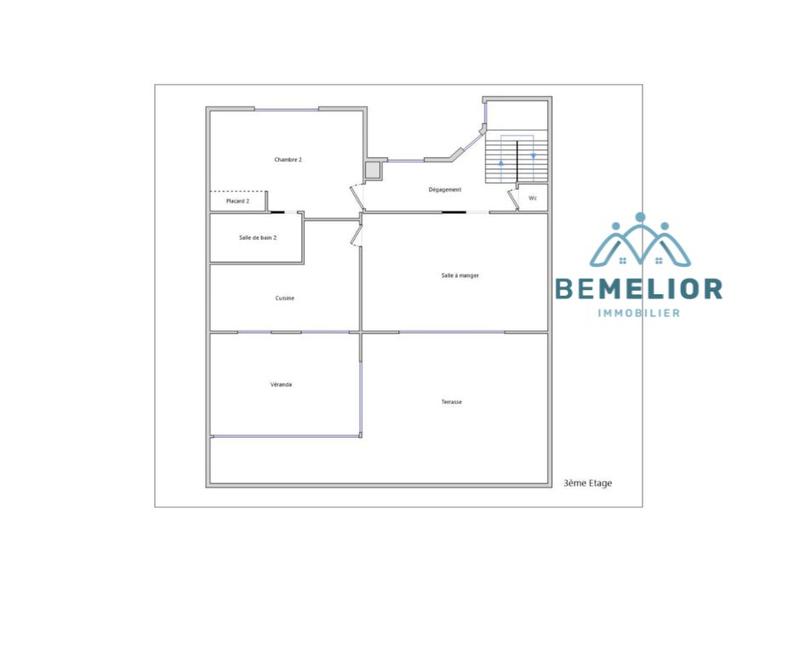 Appartement - 259 m² - 10 pièces