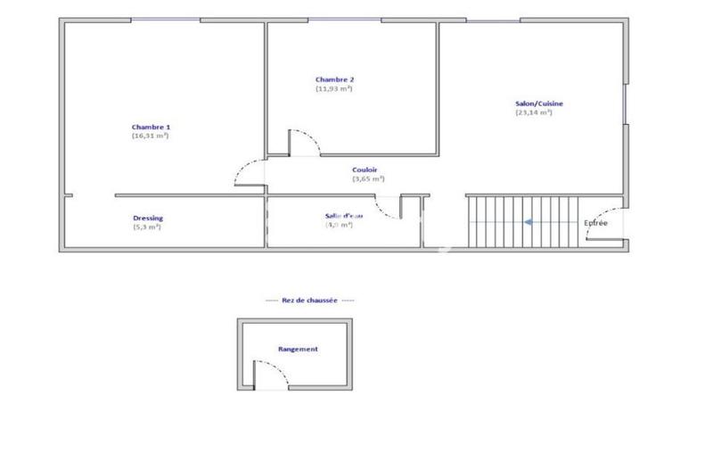 Appartement - 67 m² - 3 pièces