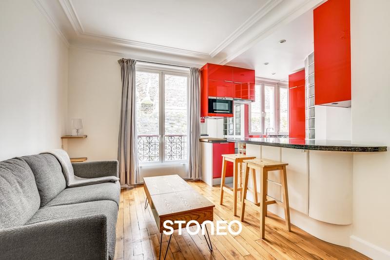 Appartement ancien - 35 m² - 2 pièces