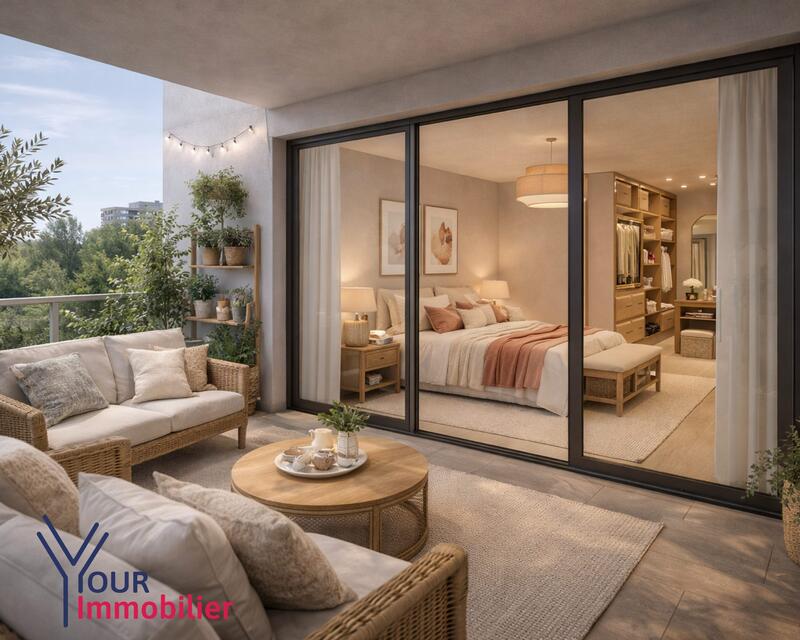 Appartement - 45 m² - 2 pièces