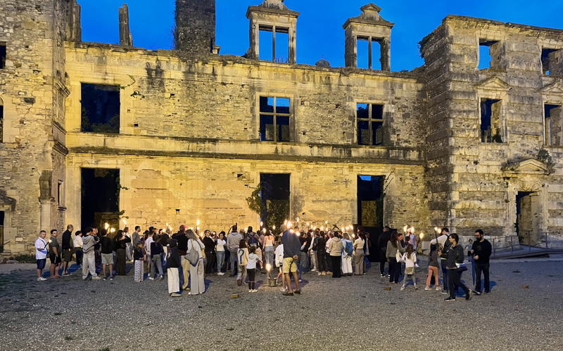 La magie des flambeaux, soirée nocturne en famille