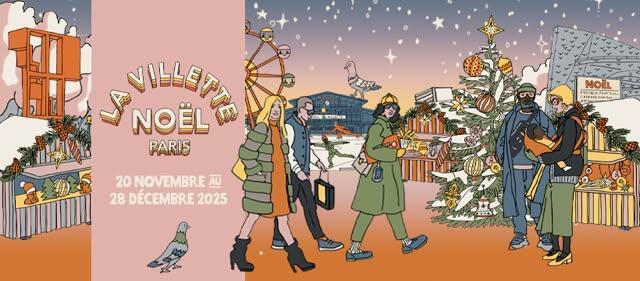 Marché de noël de la villette