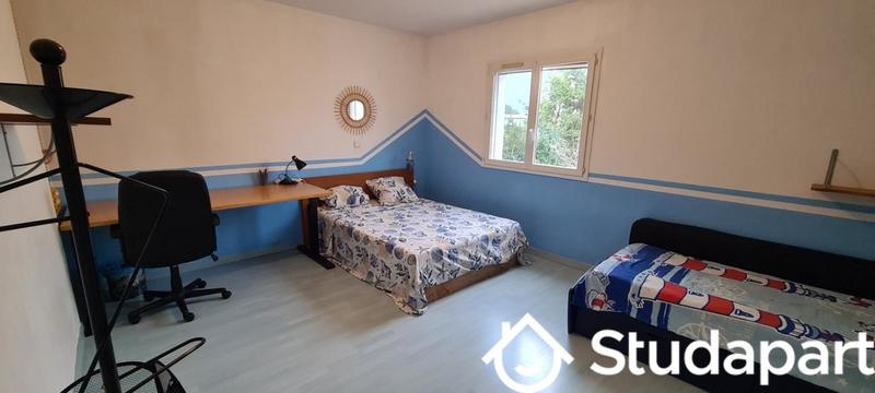 Chambre - 20 m² - 1 pièce