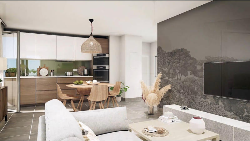 Appartement - 50 m² - 2 pièces