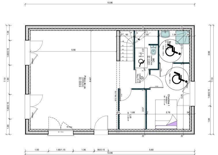 Maison traditionnelle - 106 m² - 5 pièces