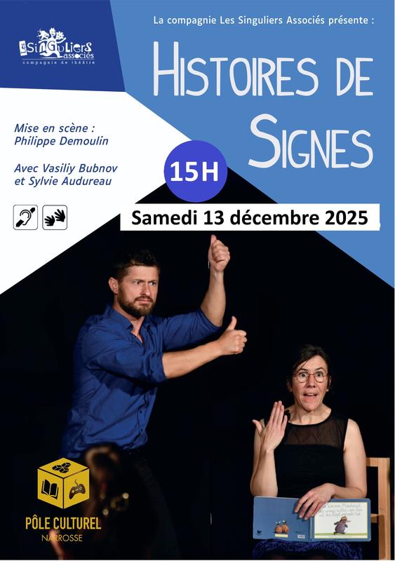 Spectacle et goûter de Noël &quot;Histoires de signes&quot;