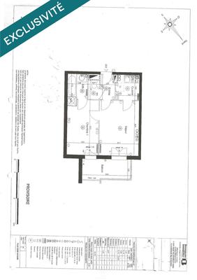 Appartement - 45 m² - 2 pièces