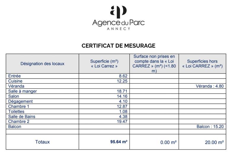 Appartement - 96 m² - 4 pièces
