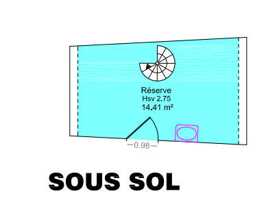 Local commercial - 46 m²