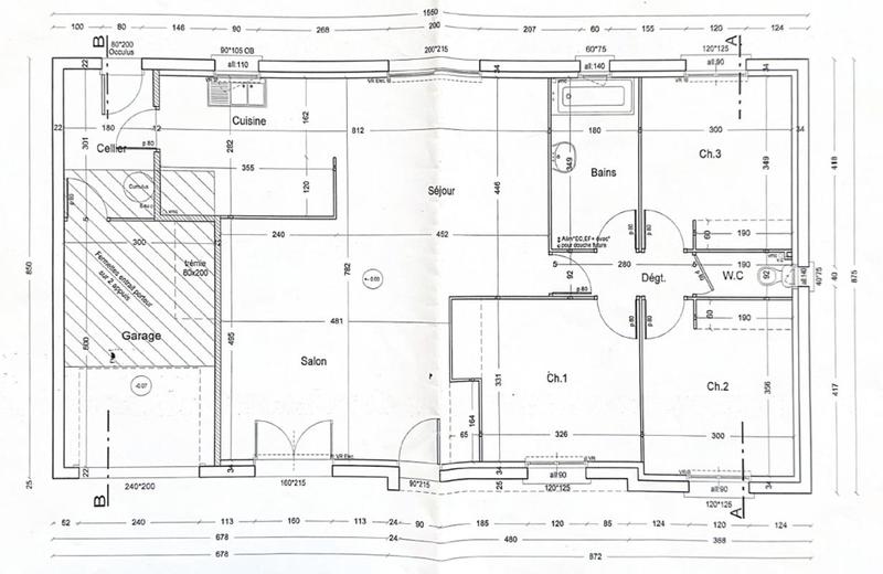 Maison - 123 m² - 4 pièces