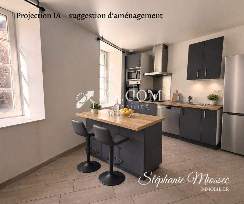 Maison en pierre - 85 m² - 4 pièces