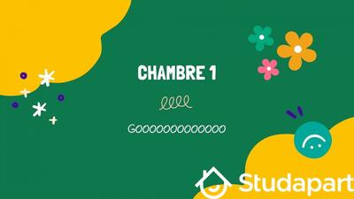 Chambre - 10 m² - 1 pièce