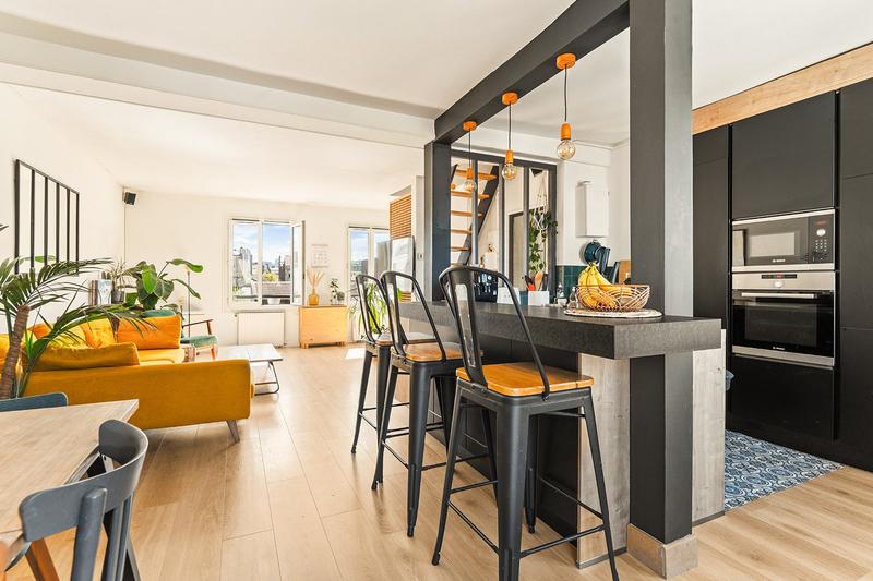 Duplex - 90 m² - 4 pièces