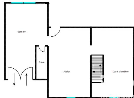 Maison de ville - 147 m² - 5 pièces