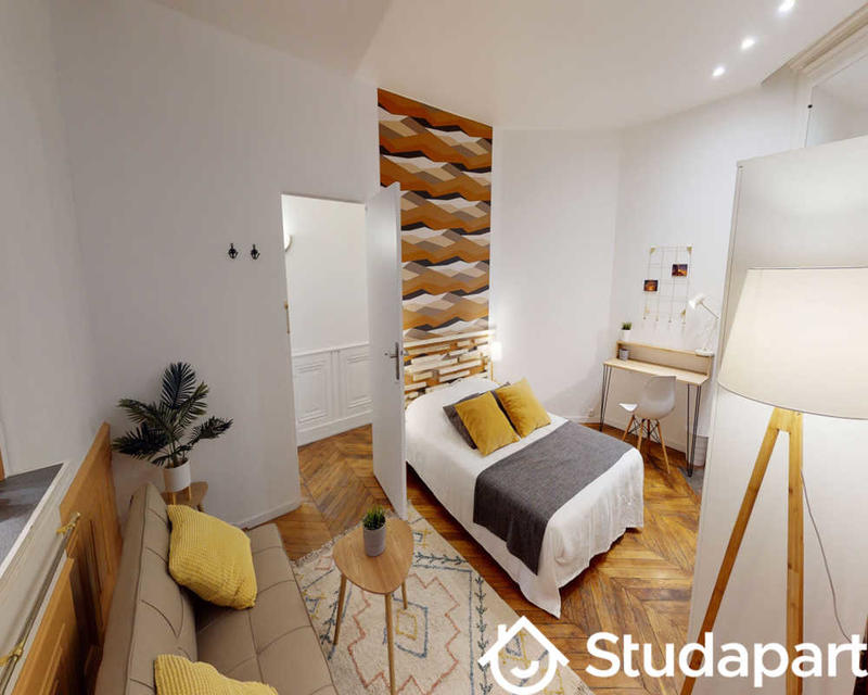 Chambre - 55 m² - 1 pièce