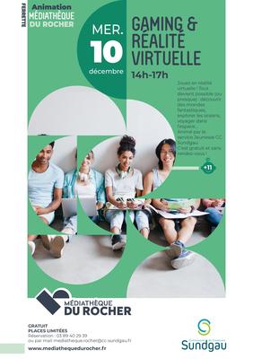 Gaming &amp; réalité virtuelle (11-18 ans)
