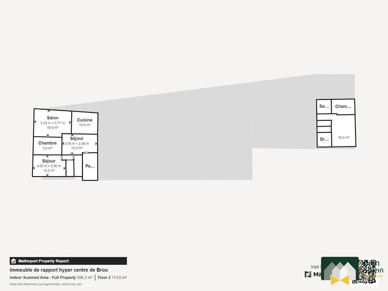 Immeuble - 445 m² - 3 pièces