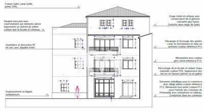 Immeuble mixte - 435 m²