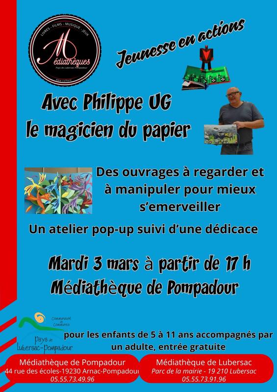 Rencontre aveca Philippe Ug : le magicien du papier