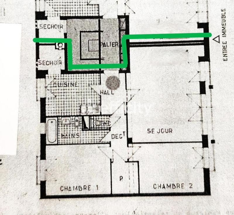 Appartement - 72 m² - 3 pièces