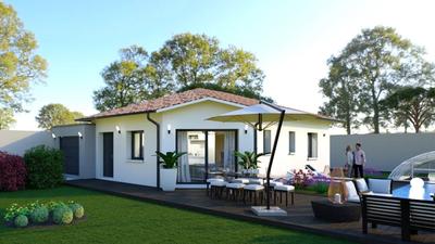 Maison - 61 m² - 3 pièces