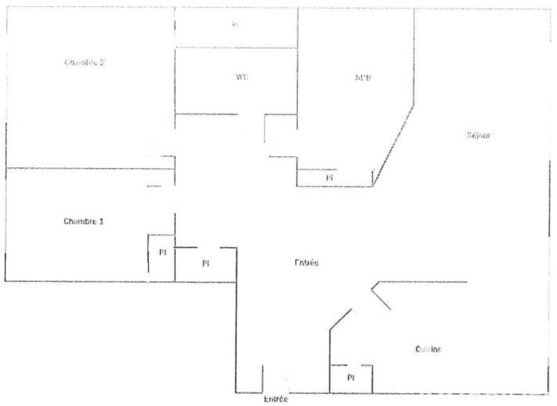 Appartement - 70 m² - 3 pièces