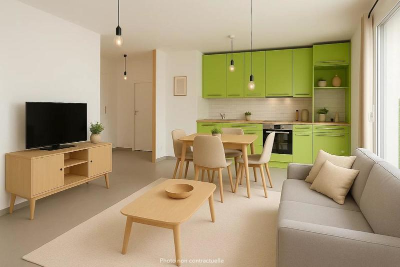 Appartement - 43 m² - 2 pièces