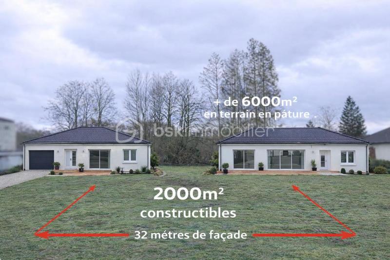 Terrain constructible - 8 045 m²