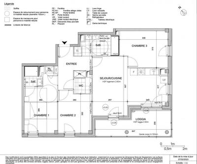 Appartement - 77 m² - 4 pièces