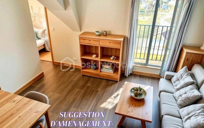 Duplex - 30 m² - 2 pièces