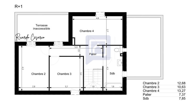 Maison - 118 m² - 5 pièces