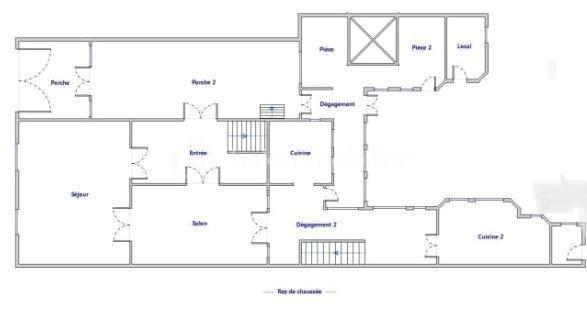 Immeuble - 410 m² - 12 pièces