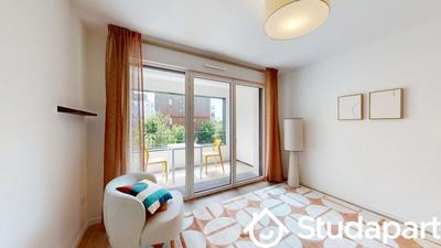 Chambre - 60 m² - 1 pièce