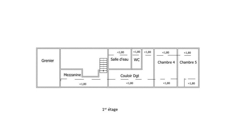 Maison - 170 m² - 9 pièces